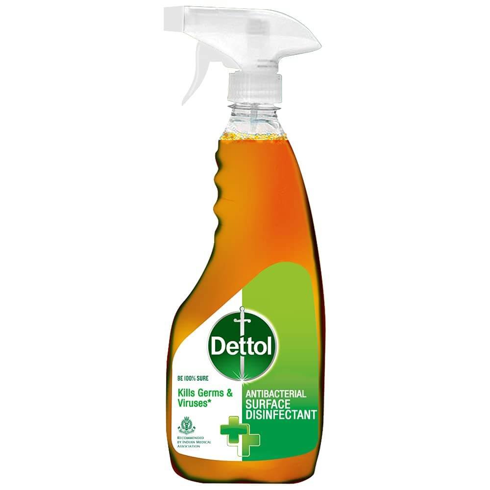 Dettol Liquid Disinfectant Cleaner Surface Sanitizer Spray – 500ml | Multipurpose – Kitchen Cleaner Spray, Bathroom Cleaner, All Purpose Surface Cleaner| Kills Germs, Removes Dirt, Leaves no Mark